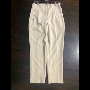 Zara High waisted, ankle pant w pockets